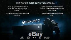 Microsoft Xbox One X 1TB Console Black Brand New in sealed box with UK plug