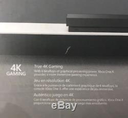 Microsoft Xbox One X Console System 1 1TB 4K BLACK HDR Brand New Sealed NIB