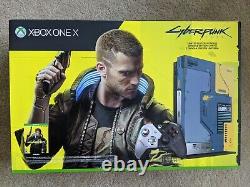 Microsoft Xbox One X Cyberpunk 2077 Limited Edition Console with game SEALED