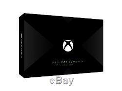 Microsoft Xbox One X Project Scorpio Edition, 1TB, Black Console New Sealed
