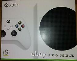 Microsoft Xbox Series S Console White 512GB SSD BRAND NEW FACTORY SEALED
