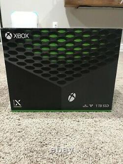 Microsoft Xbox Series X 1TB Console IN HAND, SHIPS NEXT DAY BRAND NEW SEALED