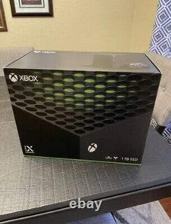 Microsoft Xbox Series X 1TB Video Game Console Black Sealed SHIPS FAST