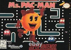 Ms. Pac-Man NEWithSEALED Super Nintendo Entertainment System, 1996
