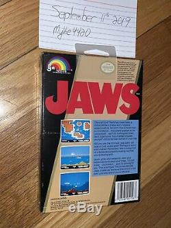 NES Jaws Factory Sealed Nintendo Entertainment System Video Game Rare Look