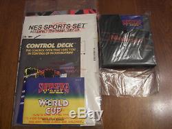 NES Sports Set system complete in box sealed baggies new original nintendo