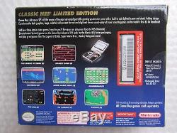 NEW Classic NES Nintendo Game Boy Advance SP NIB Factory Sealed SUEPR RARE HTF