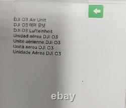 NEW DJI 03 Air Unit for DJI HD Video System. SEALED BOX