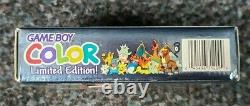 NEW FACTORY SEALED Limited Edition Pokemon SILVER & GOLD Nintendo Gameboy Color