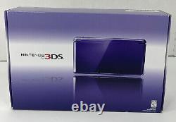 NEW IN SEALED BOX Nintendo 3DS Midnight Purple Brand New