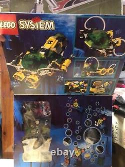 NEW LEGO System 6180 Hydro Search Sub Hydronauts 275 Pieces 1998 Sealed