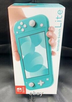 NEW Nintendo Switch Lite Handheld Console Turquoise SEALED GENUINE AUTHENTIC
