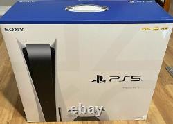 NEW PS5 PlayStation 5 White Console Disc Edition Version SEALED Ready to Ship