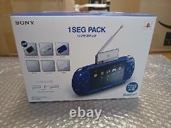 NEW PSP Metallic Blue 1 Seg Pack Japan SEALED CLEAN BOX FOR COLLECTION