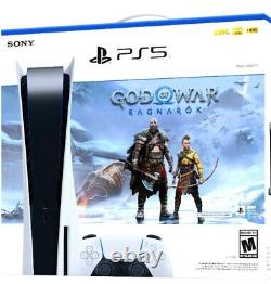 NEW Playstation 5 PS5 Disc Console System GOD OF WAR BUNDLE Sealed Original