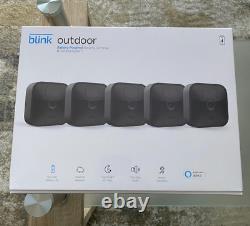 NEW SEALED 2022 Blink Outdoor Wireless Security Camera System 5 Camera Kit