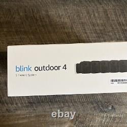 NEW SEALED Blink 2023 4th Gen Model Outdoor HD Security System 5 Camera Kit