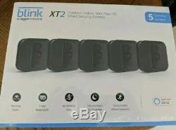 NEW SEALED Blink XT2 5 Camera 1080p Indoor Outdoor Home Security System