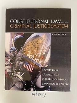 NEW SEALED Constitutional Law and the Criminal Justice System