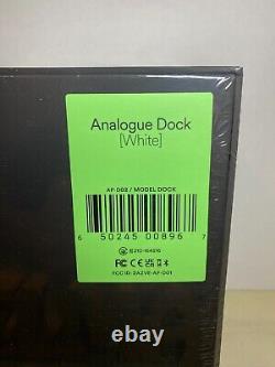 NEW / SEALED / IN-HAND Analogue Pocket Handheld System WHITE + Dock WHITE BUNDLE