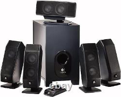 NEW SEALED Logitech X-540 5.1 Surround Sound Speaker System with Subwoofer