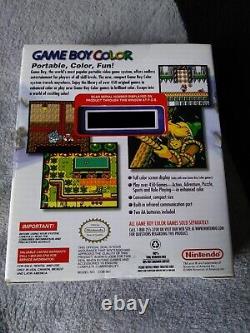 NEW SEALED Nintendo Game Boy Color Grape Console