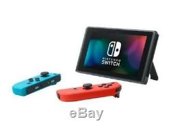NEW & SEALED Nintendo Switch 32GB Console with Neon Blue and Neon Red Joy-Con