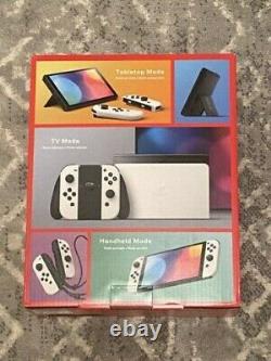 NEW SEALED Nintendo Switch OLED Console with Neon Red and Blue Joy-Con