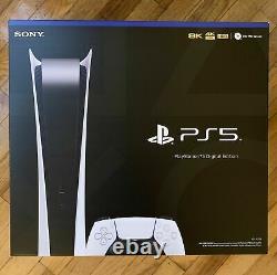 NEW SEALED PS5 Playstation 5 Digital Edition White Console System (IN HAND)