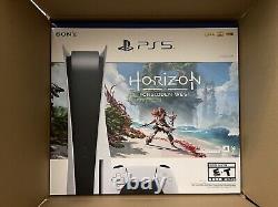NEW SEALED Playstation 5 PS5 Disc Bluray Console System (Horizon Game Bundle)