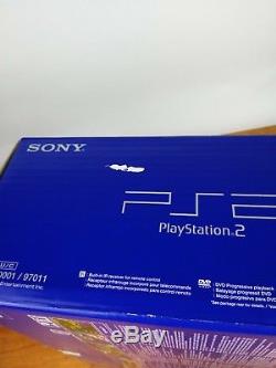 NEW SEALED Sony Playstation 2 SCPH-50001 Black Console with EXTRAS