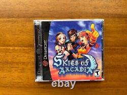 NEW Sealed Dreamcast Sports Console & VMU withRARE Illbleed and Skies of Arcadia