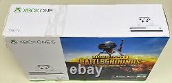 NEW Sealed Microsoft Xbox One S White 1TB Console Playerunknown's Battlegrounds