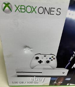 NEW Sealed Microsoft Xbox One S White 500GB Console Madden NFL 18 ZQ9-00317 US