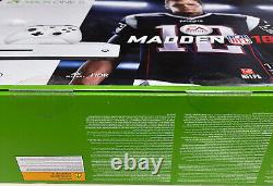 NEW Sealed Microsoft Xbox One S White 500GB Console Madden NFL 18 ZQ9-00317 US