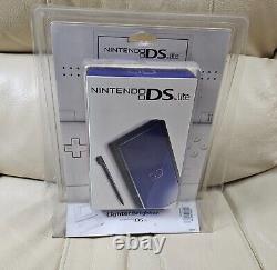 NEW Sealed Nintendo DS Lite Console Cobalt Blue/Black in Blister Pack RARE