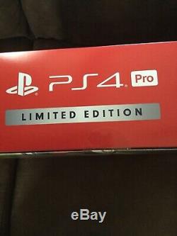 NEW Sealed PlayStation PS4 Pro Spider-Man Red Limited Edition Bundle 1TB