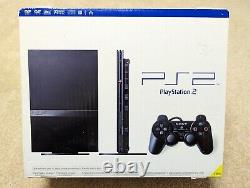 NEW! Sealed Slim PlayStation 2 PS2 Launch Edition Black Console SCPH-75001CB