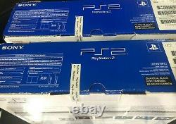 NEW Sony PS2 Playstation 2 Console Slim Black SCPH-90001 NTSC-UC Sealed FreeShip