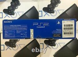 NEW Sony PS2 Playstation 2 Console Slim Black SCPH-90001 NTSC-UC Sealed FreeShip