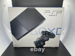 NEW Sony PS2 Playstation 2 Slim Black SCPH-90001 NTSC-UC- Sealed