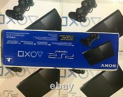 NEW Sony PS2 Playstation 2 Slim Black SCPH-90001 NTSC-UC Sealed Read Free Shipp