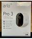 NEWithSEALED Arlo Pro 3 2K QHD Wire-Free Security Camera System