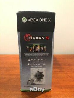 NEWithSEALED XBOX One X 1TB Console Gears 5 Limited Edition 5 FREE GAMES