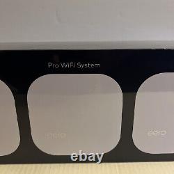 New Eero Pro Mesh WiFi System 3 Pack B010301 Tri-Band Sealed
