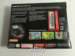 New Factory Sealed Game Boy Advance Sp Gba Ags 101 Brighter Screen Graphite Sale