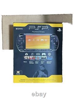 New / Factory Sealed Sony PSP PlayStation Portable PSP-2000 Piano Black CIB