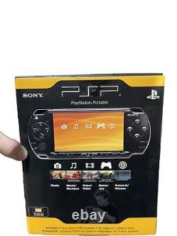 New / Factory Sealed Sony PSP PlayStation Portable PSP-2000 Piano Black CIB
