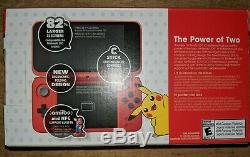 New Nintendo 2DS XL Pokeball Edition Game System Console BRAND NEW SEALED