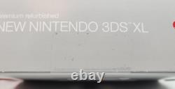 New Nintendo 3DS XL Black Gamestop Premium Recharged Sealed